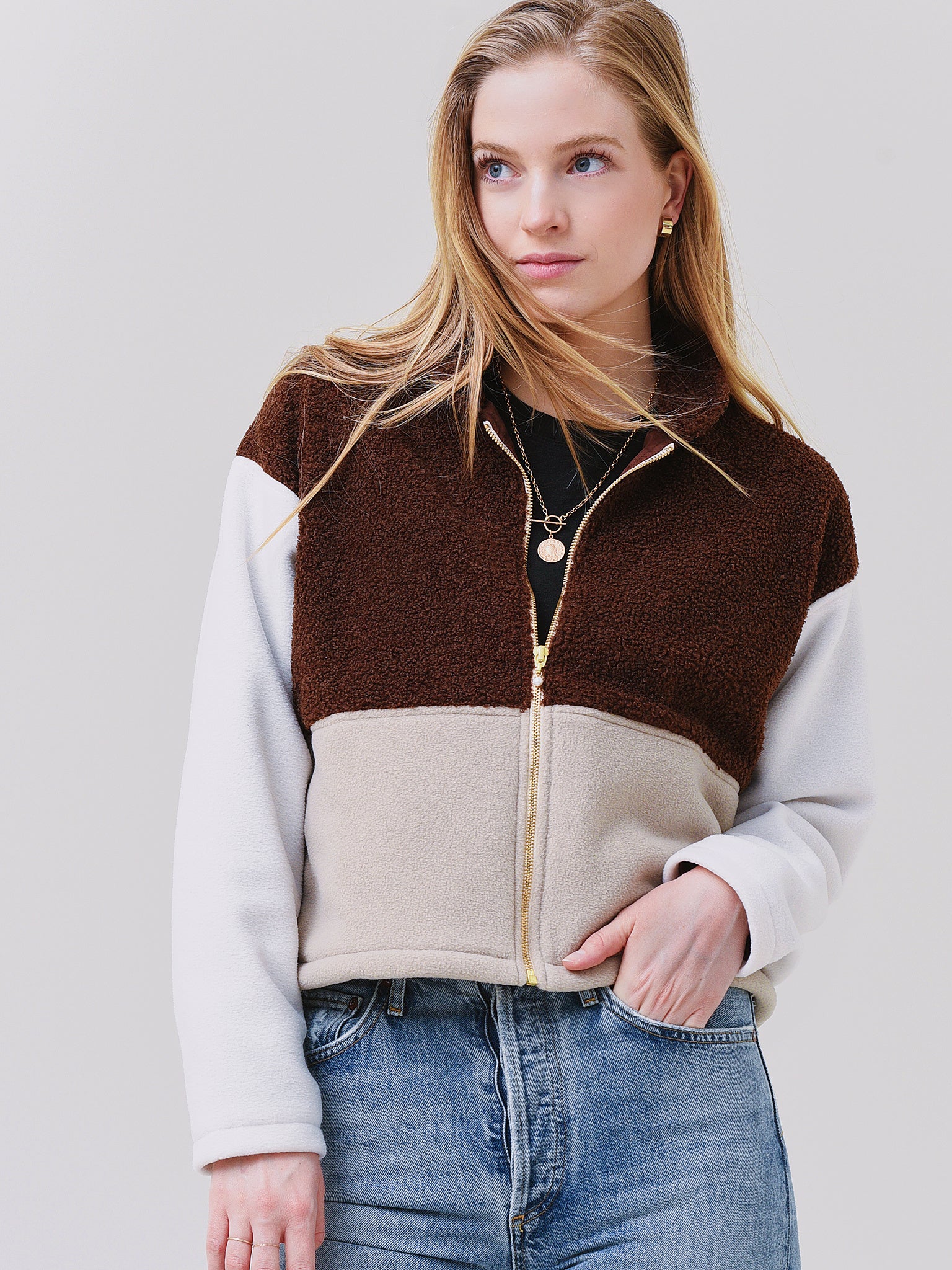 DONNI. Women's Tri-Fleece Jacket - Saint Bernard