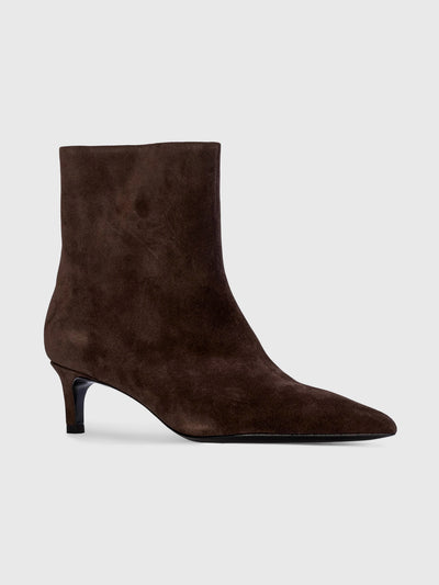 Black Suede Studio Women's Trina 50 Boot - Saint Bernard