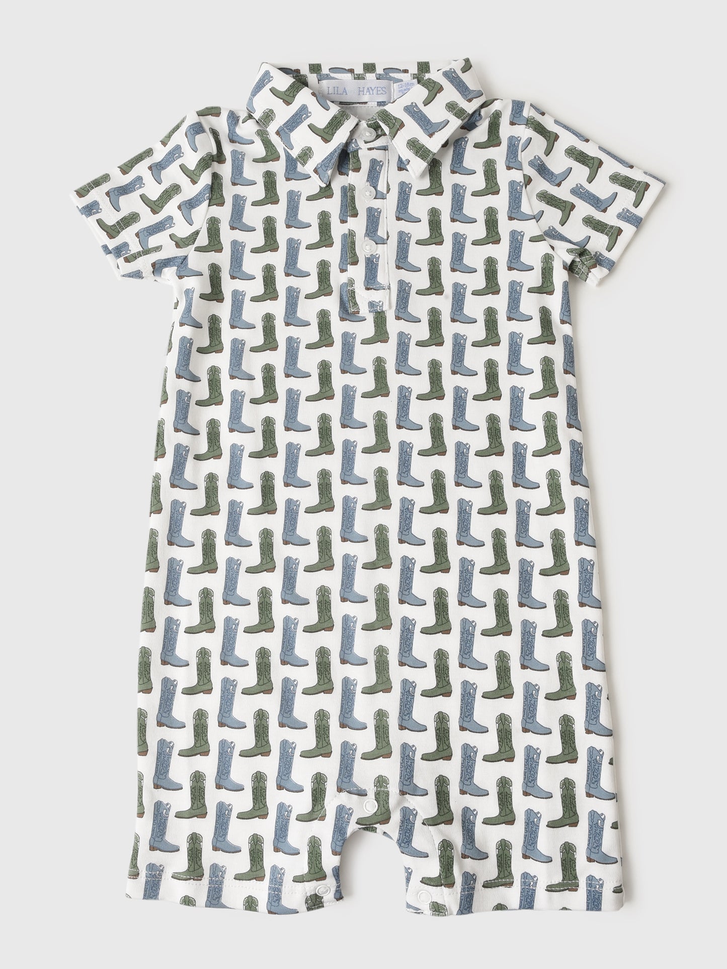 Lila And Hayes Baby Boys' Tripp Shortall - Saint Bernard