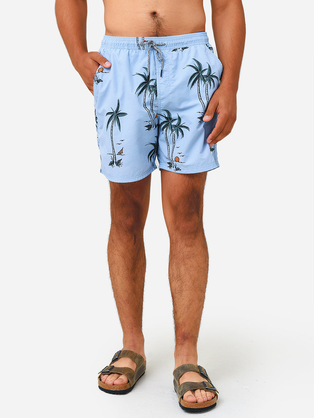 Katin Men's Schooner Volley Swim Trunk - Saint Bernard