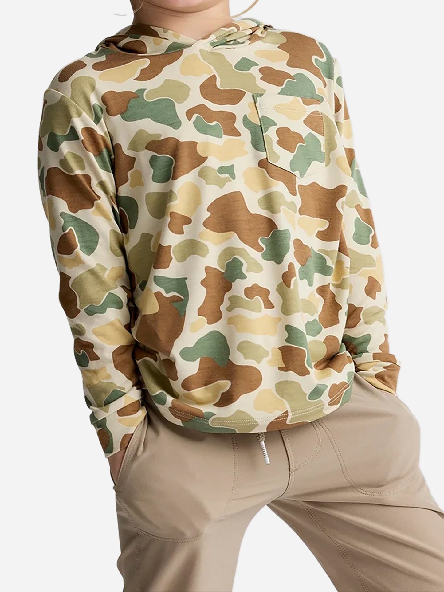 Free Fly Toddler Boys' Bamboo Shade Hoodie - Saint Bernard