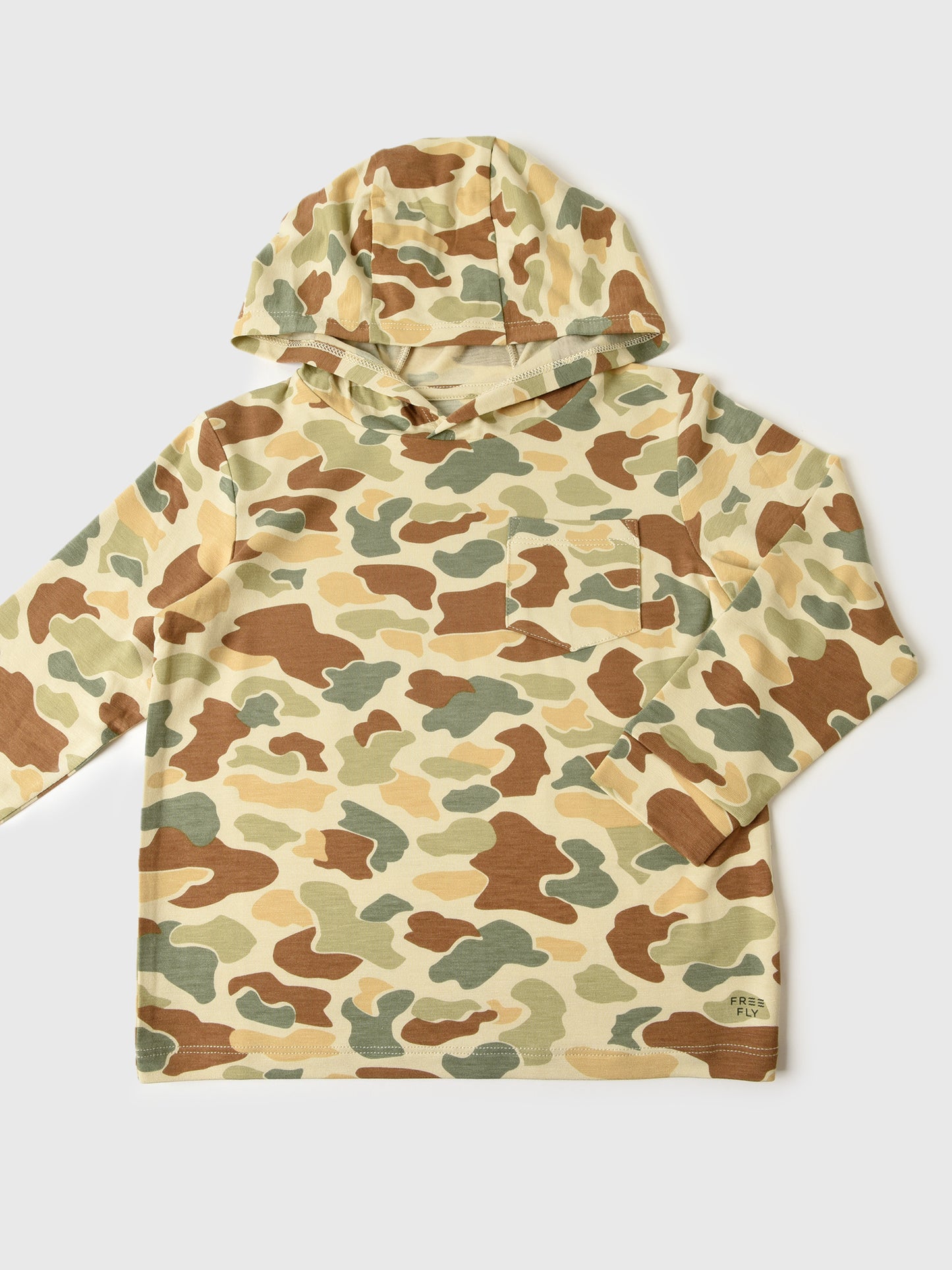 Free Fly Toddler Boys' Bamboo Shade Hoodie - Saint Bernard