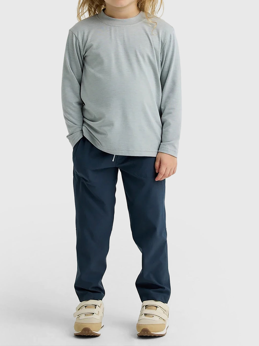 Free Fly Toddler Boys' Bamboo Shade Long Sleeve Tee - Saint Bernard