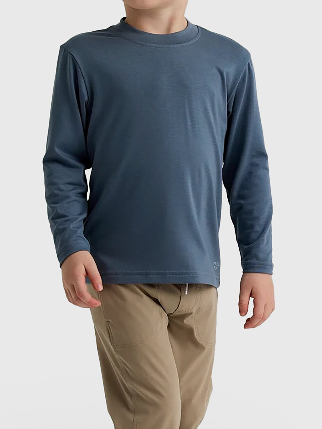 Free Fly Toddler Boys' Bamboo Shade Long Sleeve Tee - Saint Bernard