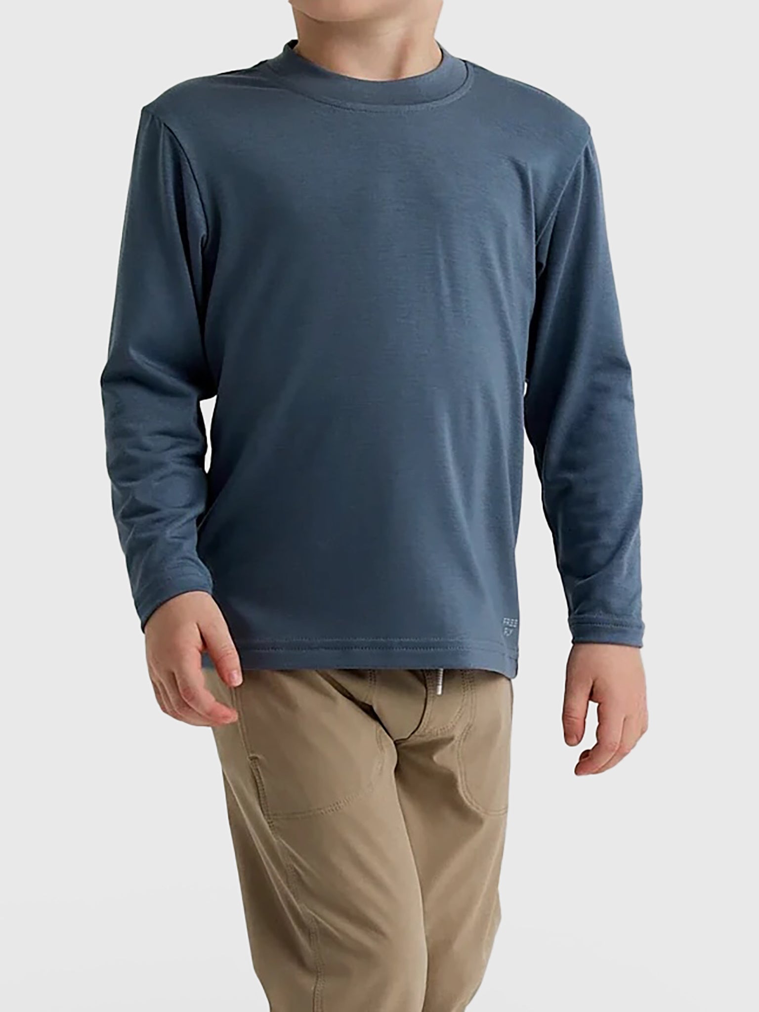 Free Fly Toddler Boys' Bamboo Shade Long Sleeve Tee - Saint Bernard