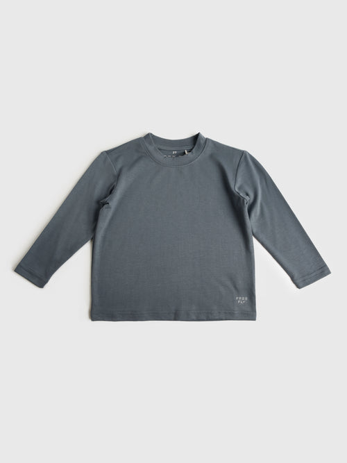 Free Fly Toddler Boys' Bamboo Shade Long Sleeve Tee