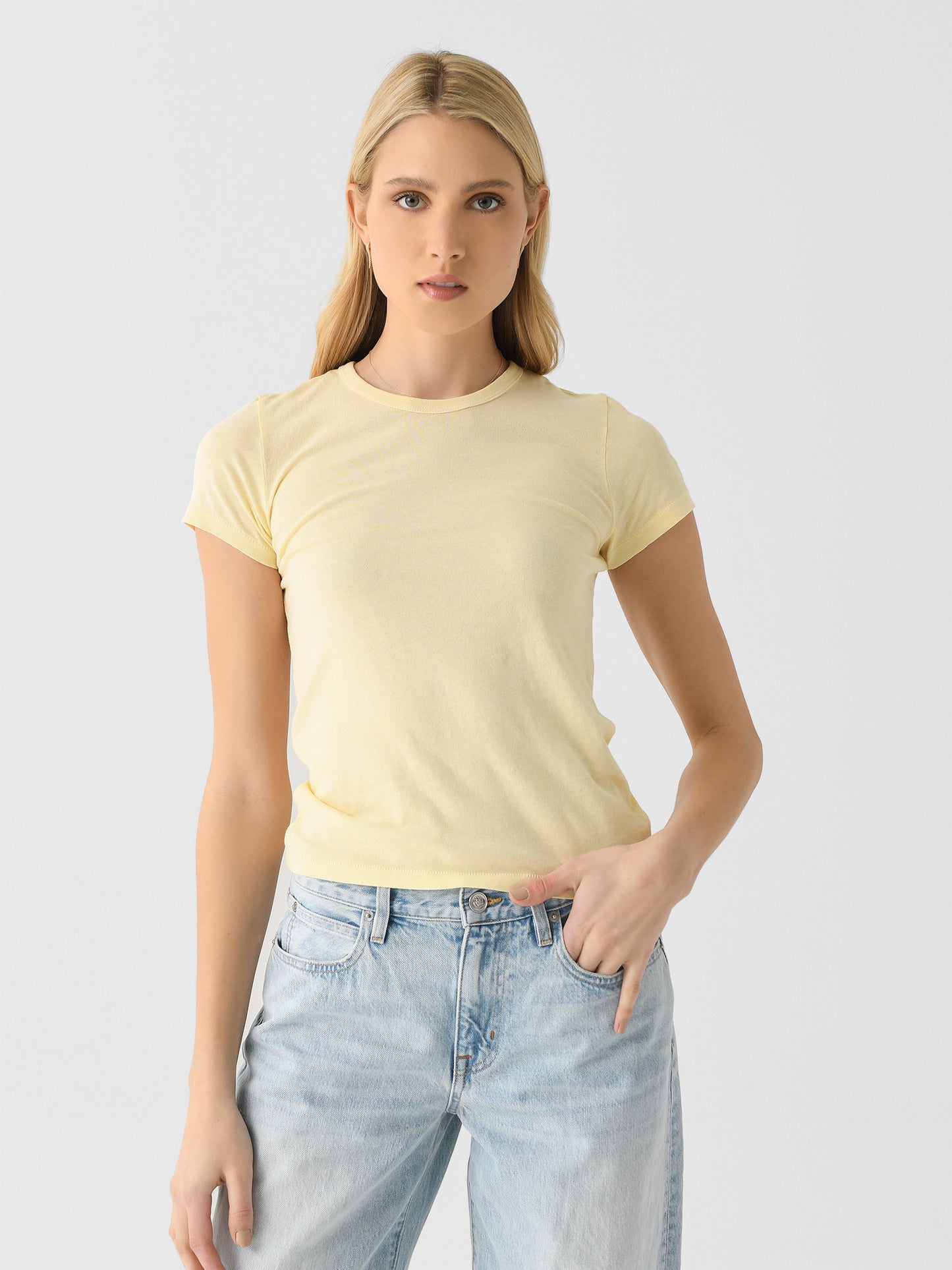 SLVRLAKE Women's Simple Tee - Saint Bernard