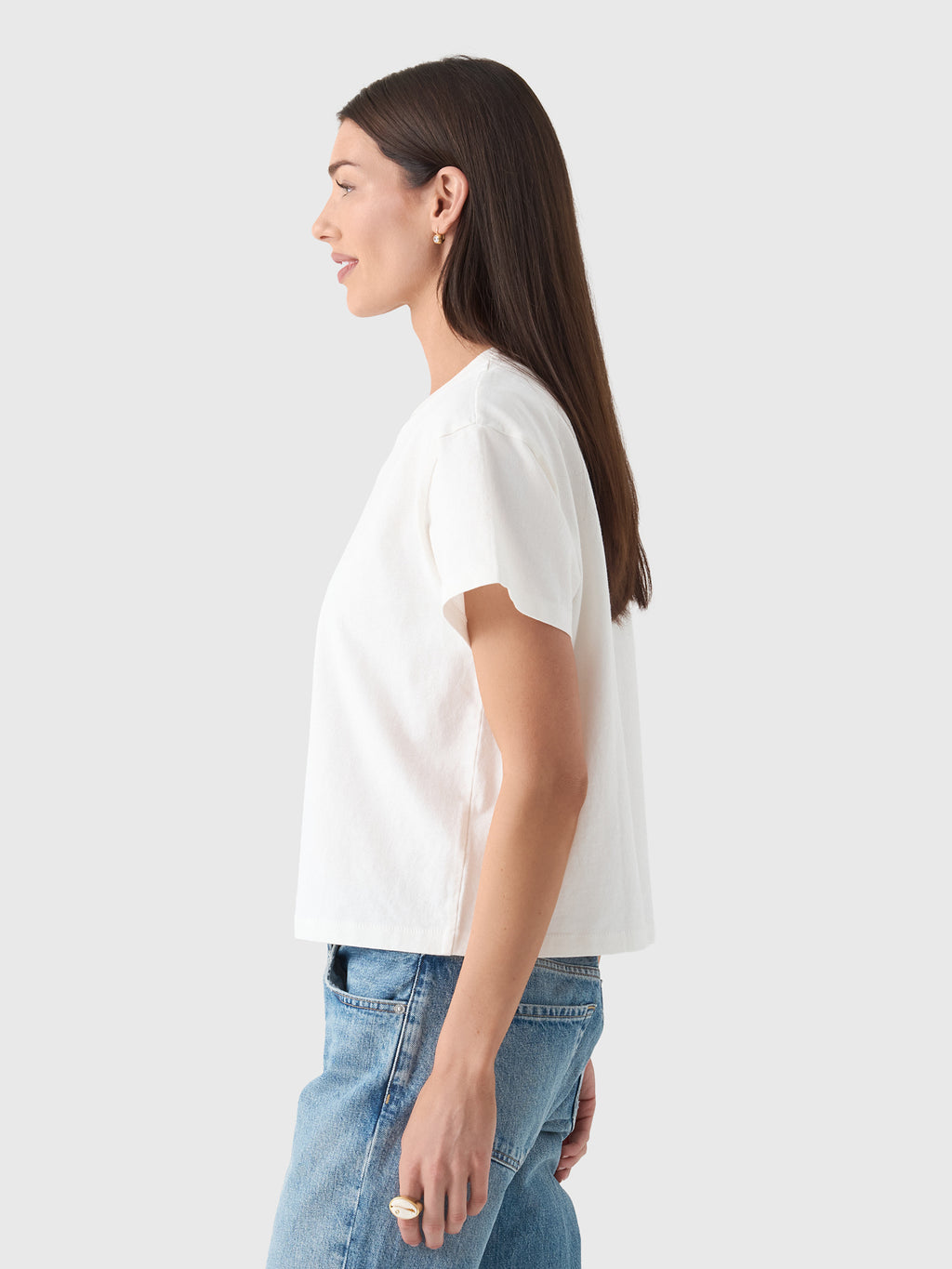 SLVRLAKE Women's Square Tee - Saint Bernard