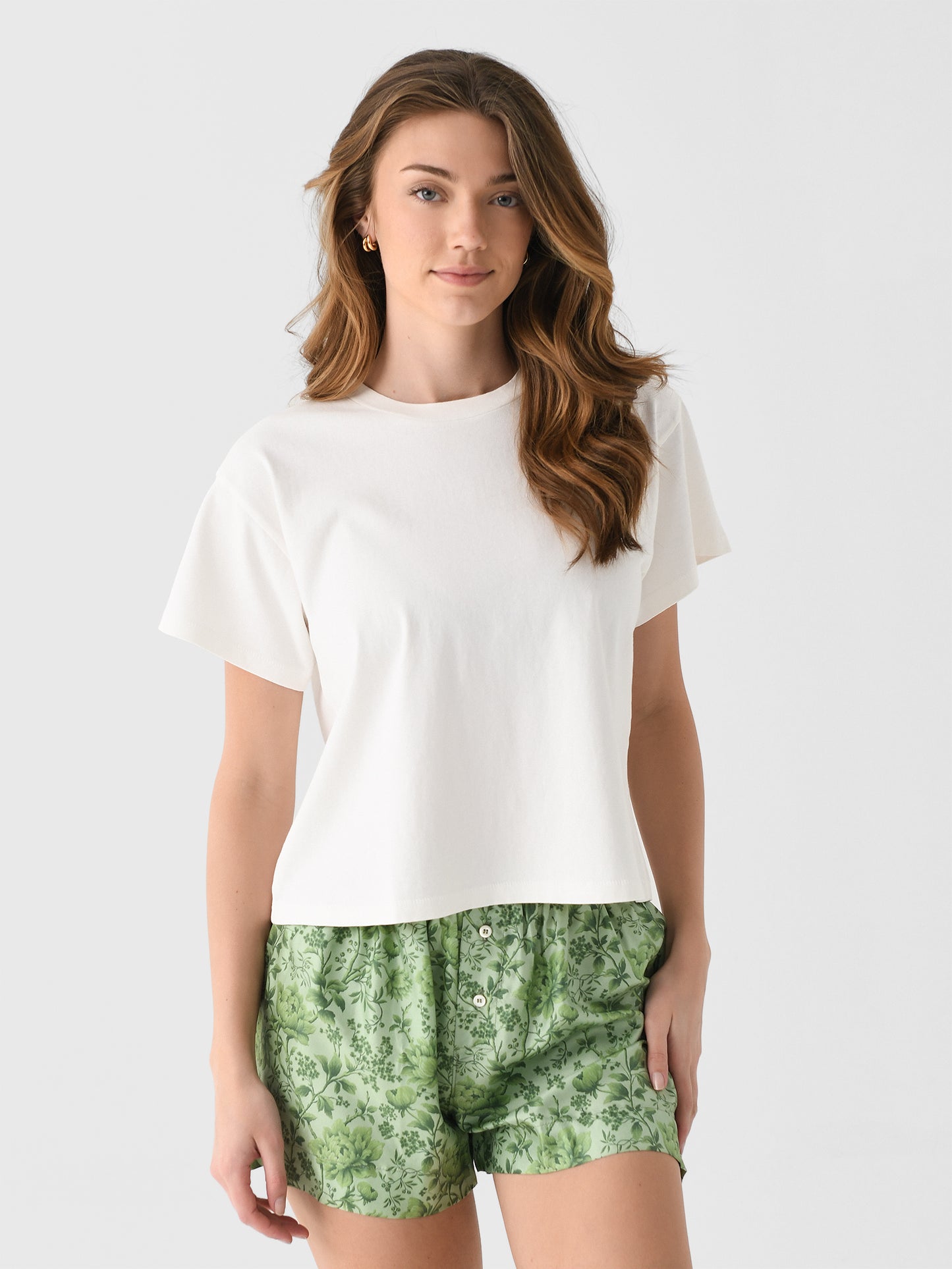 SLVRLAKE Women's Square Tee - Saint Bernard