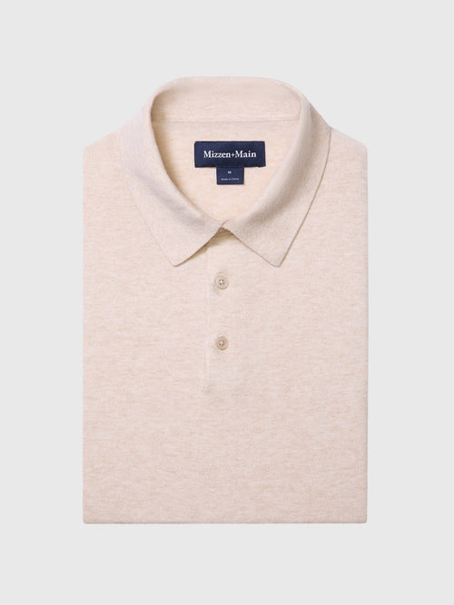 Mizzen+Main Men's Ashe Sweater Polo