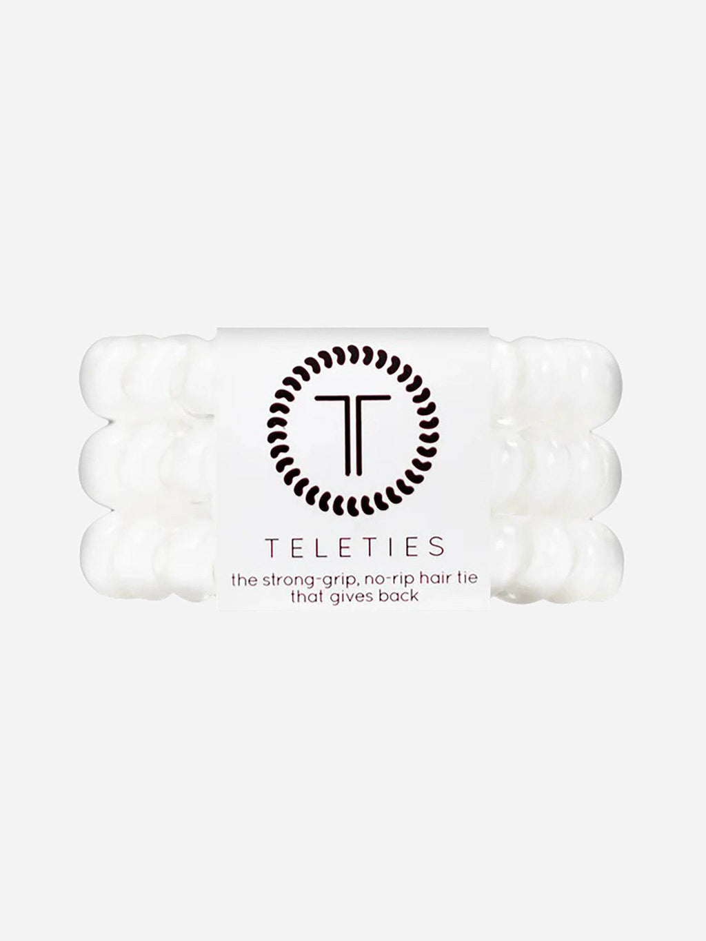 Teleties Large 3-Pack Hair Ties - Saint Bernard
