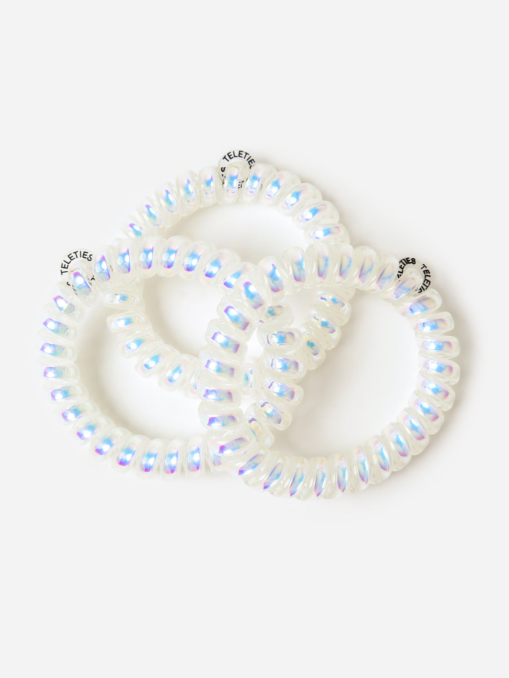 Teleties Large 3-Pack Hair Ties - Saint Bernard