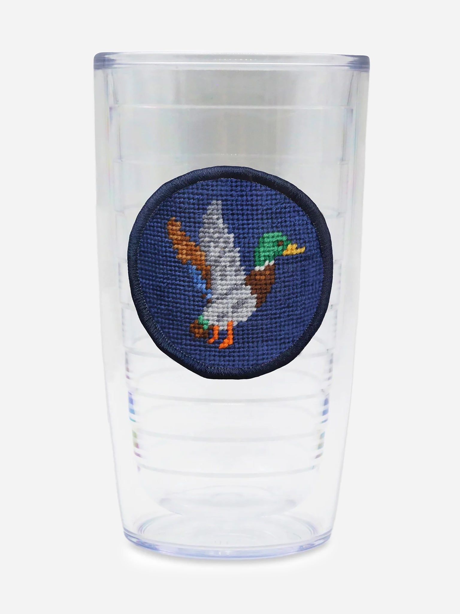 Smathers + Branson Southern Sportsman Needlepoint Tumbler - Saint Bernard