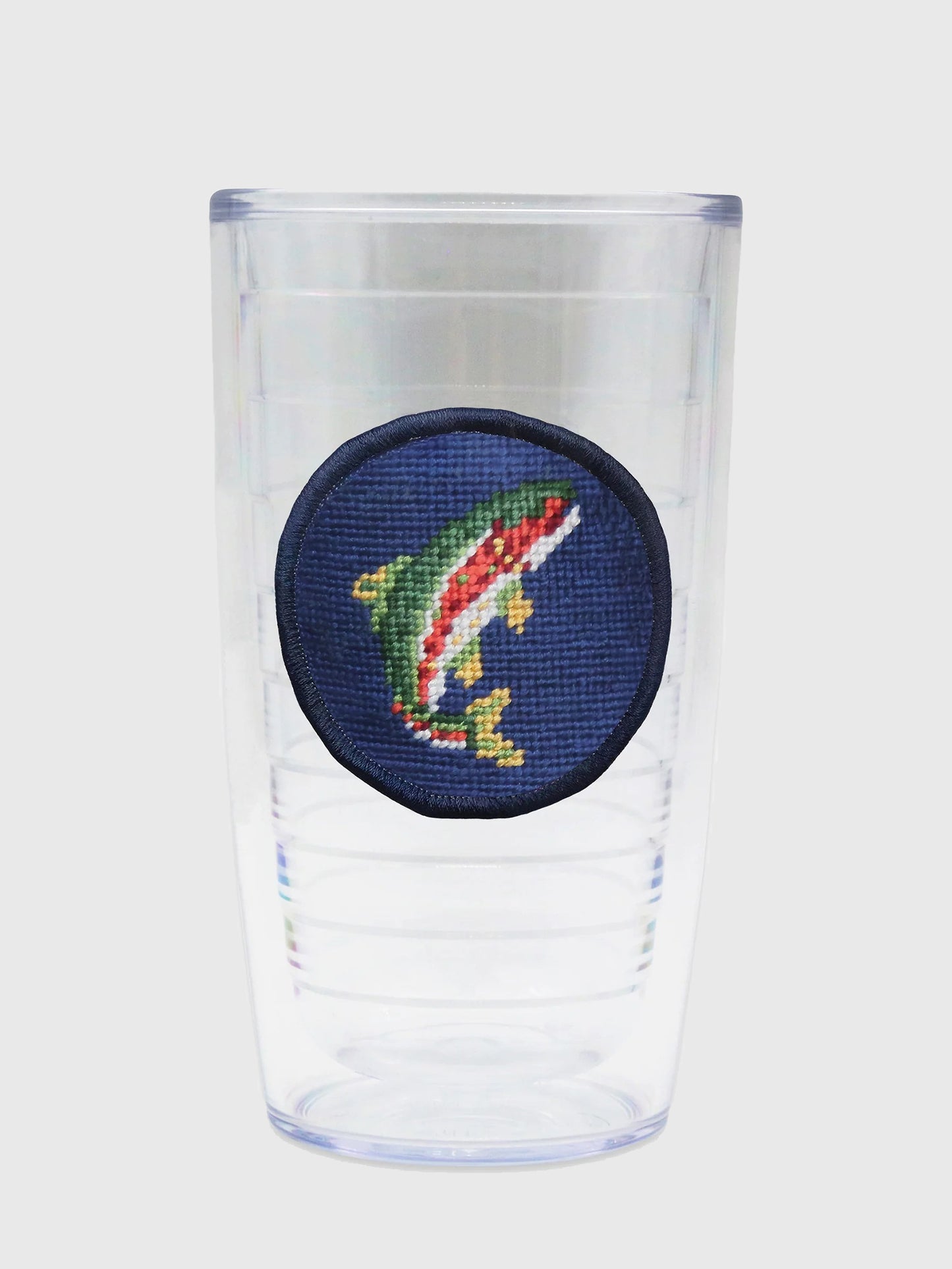 Smathers + Branson Southern Sportsman Needlepoint Tumbler - Saint Bernard