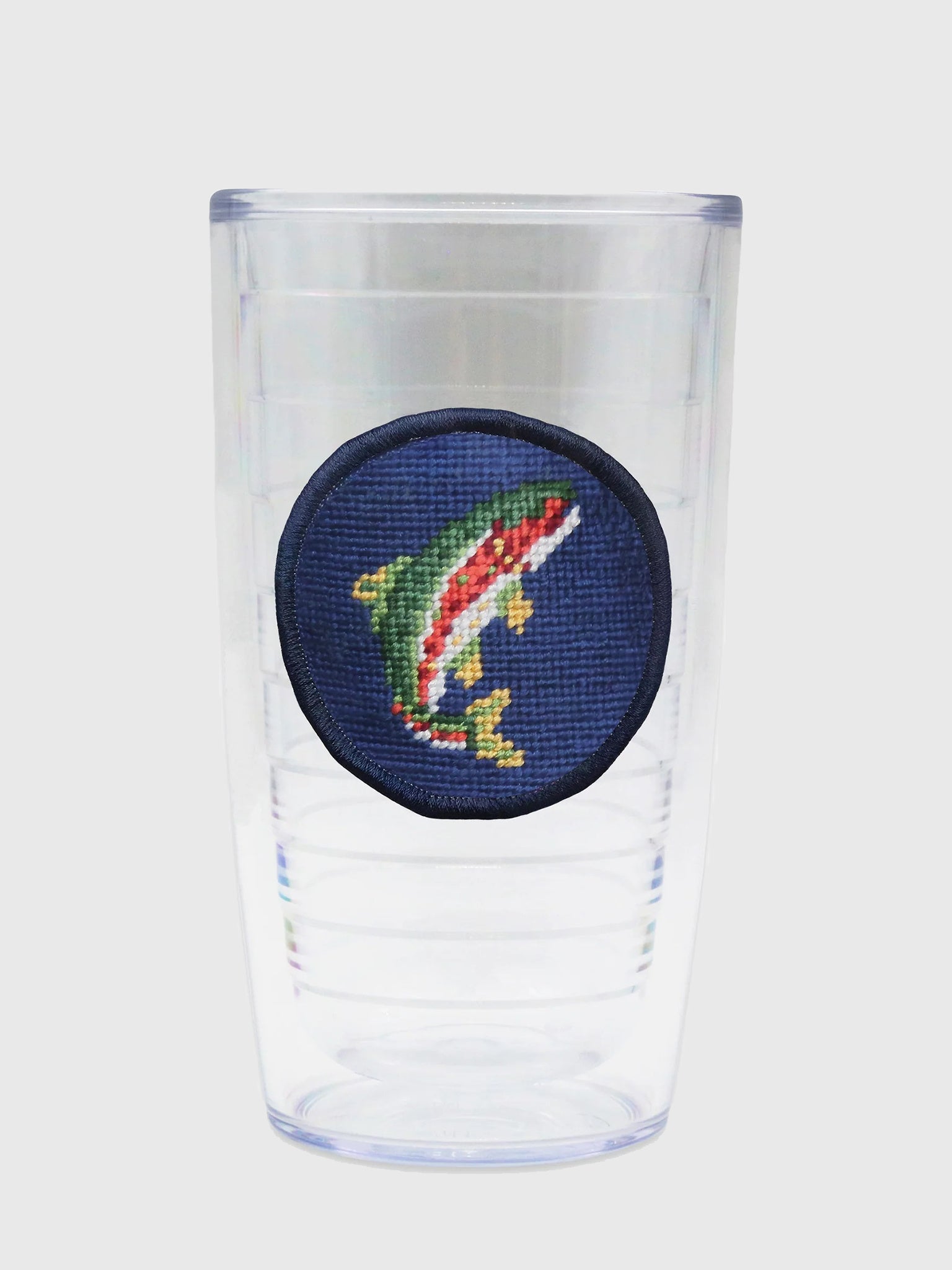 Smathers + Branson Southern Sportsman Needlepoint Tumbler - Saint Bernard