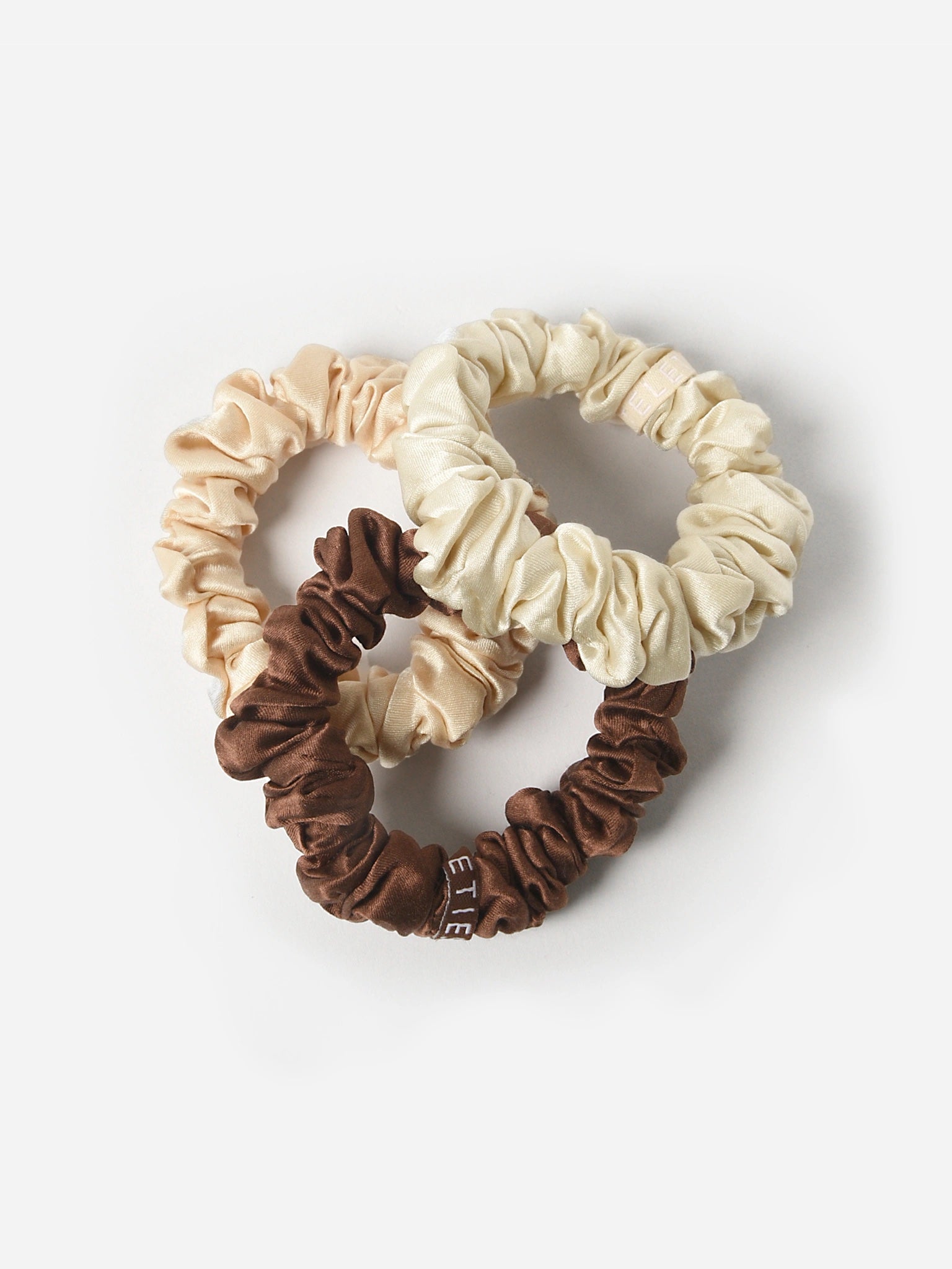 Teleties Small 3-Pack Scrunchies - Saint Bernard