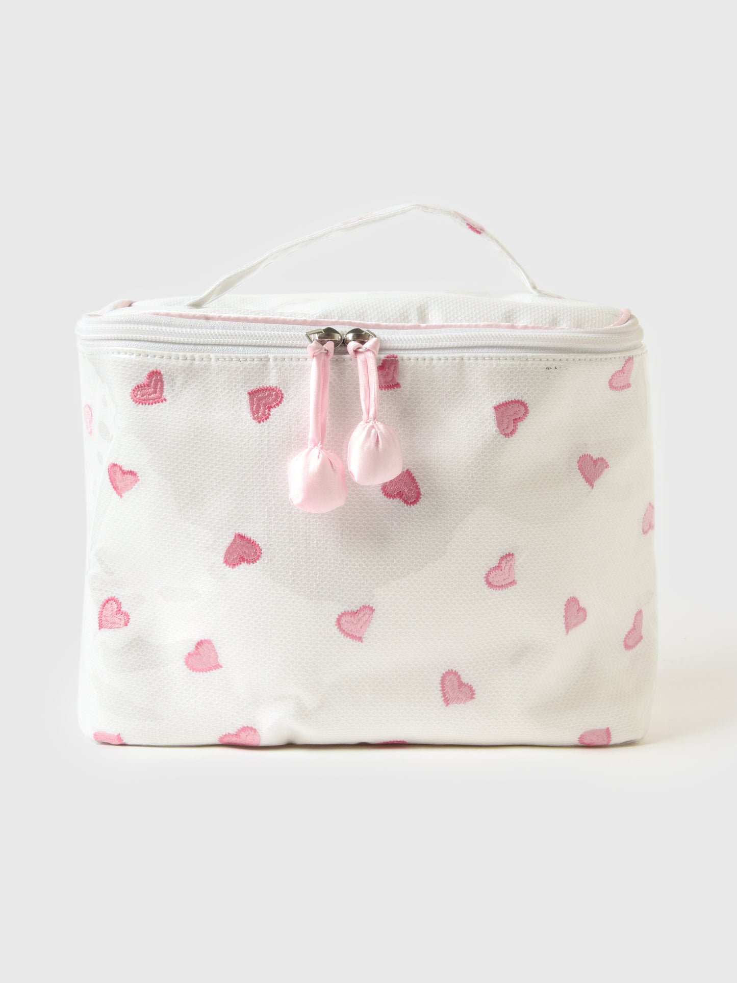 Lenora Hearts Train Case - Saint Bernard