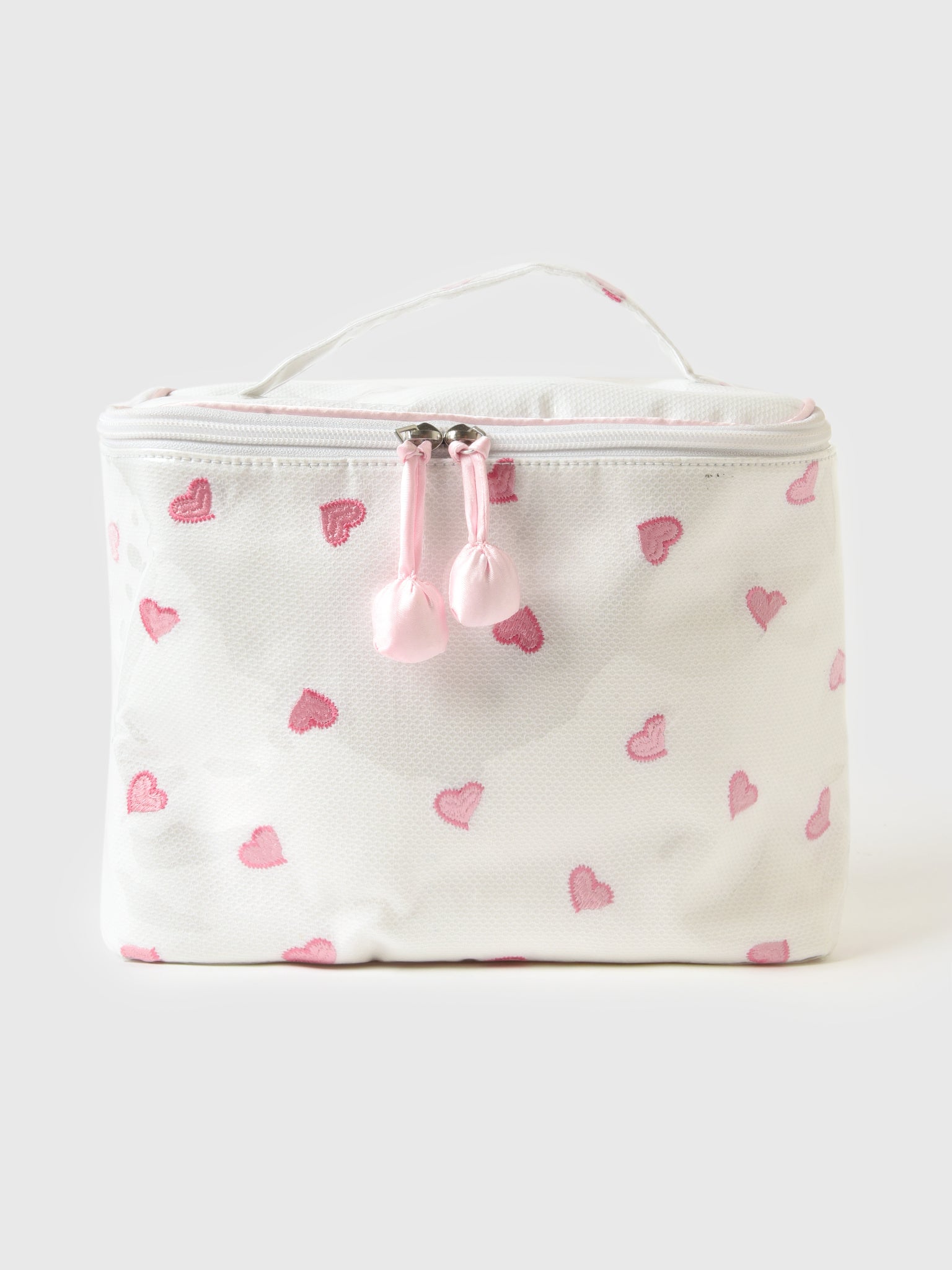 Lenora Hearts Train Case - Saint Bernard