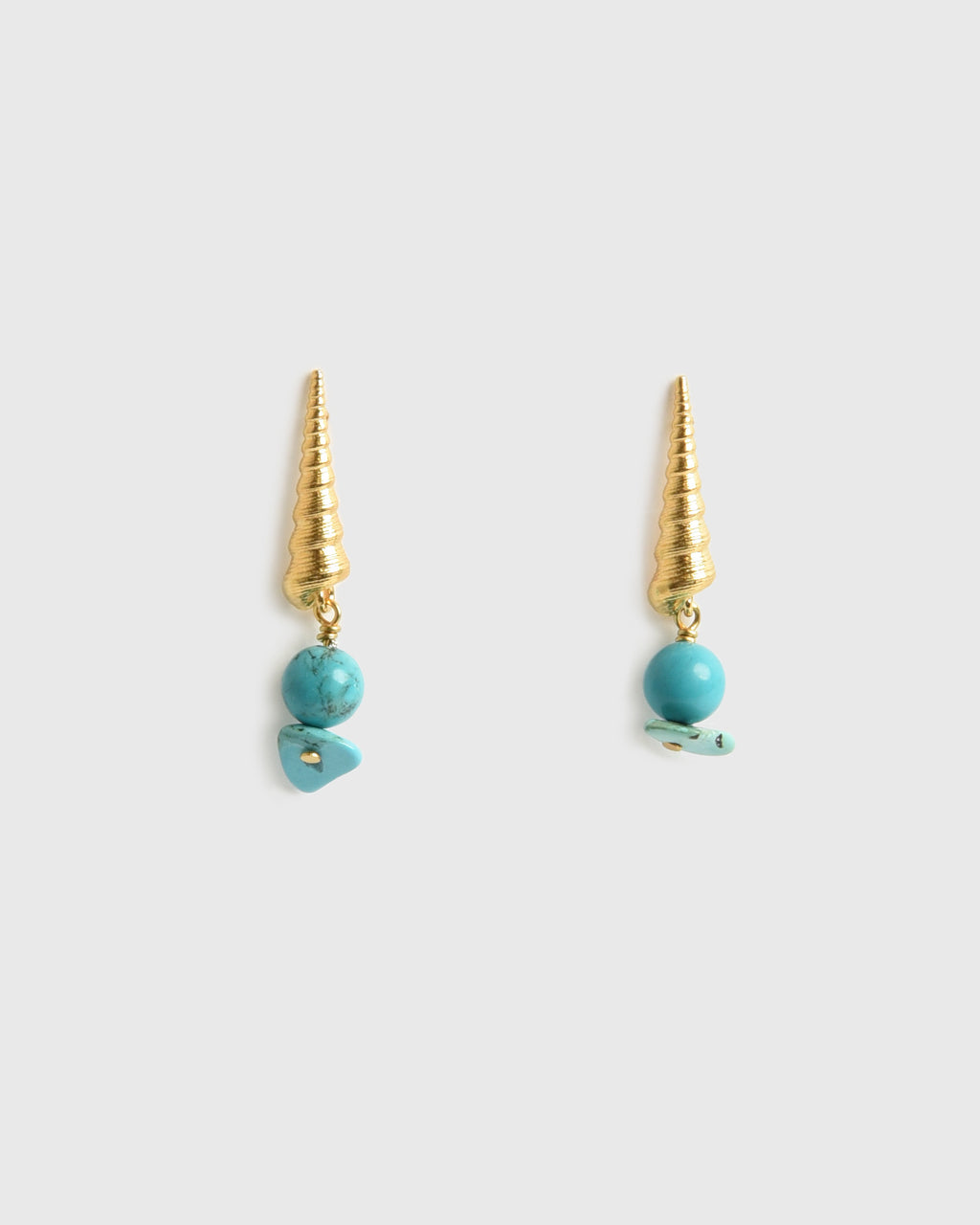 Anni Lu Turret Shell Earrings - Saint Bernard