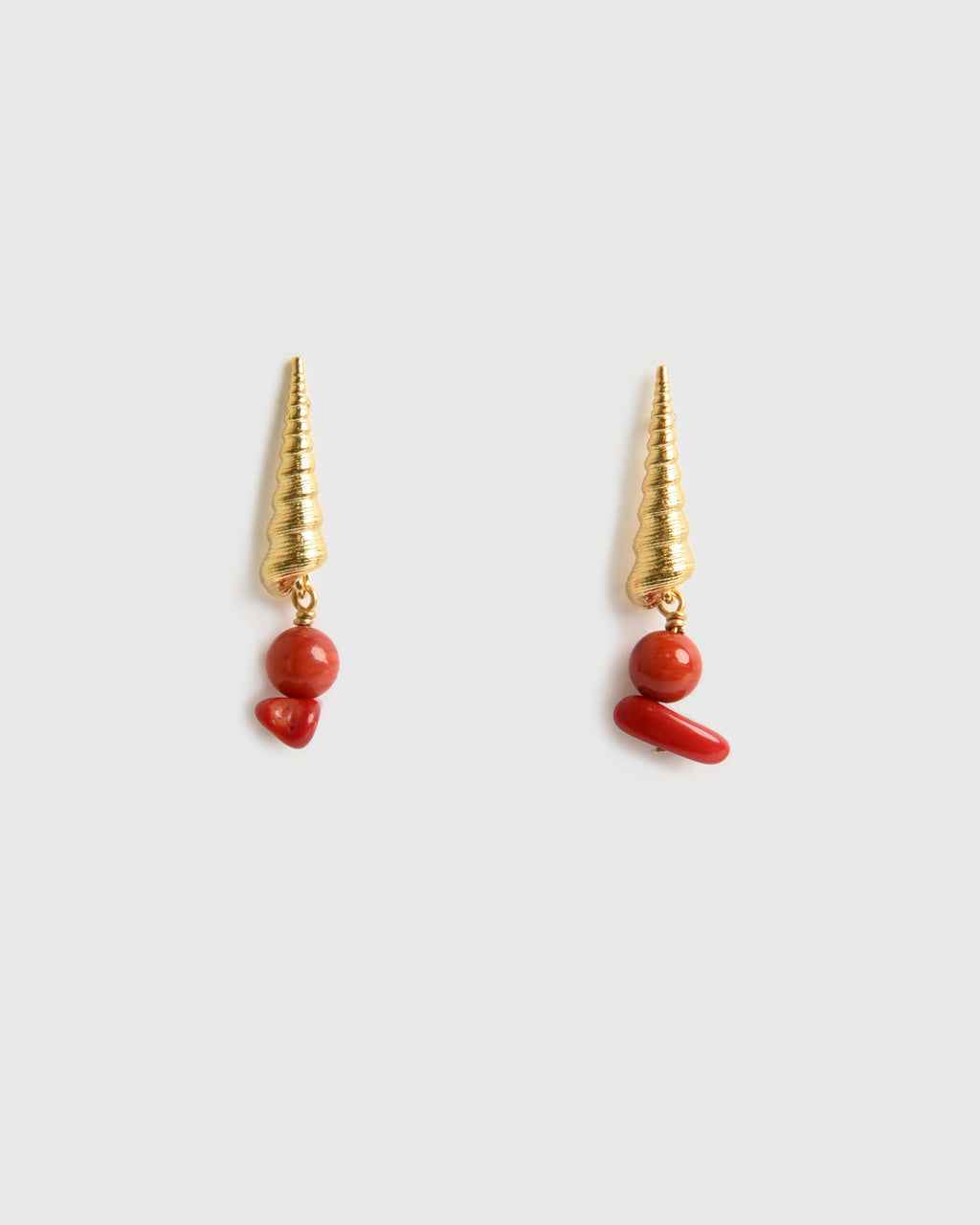 Anni Lu Turret Shell Earrings - Saint Bernard