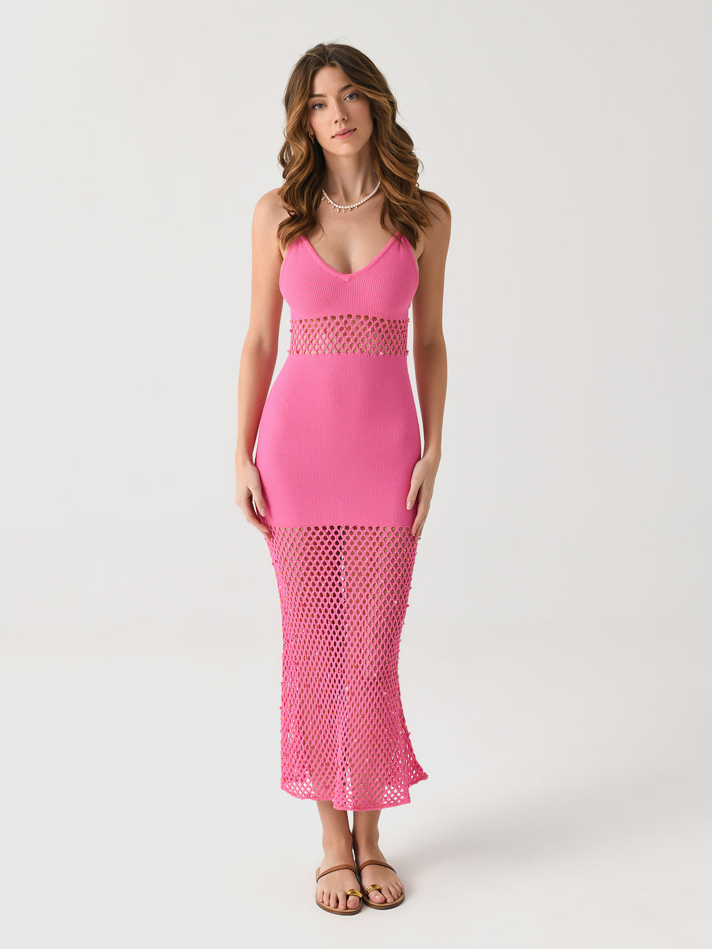 the wolf gang pink dress The Wolf Gang Gaia Bubble Dress