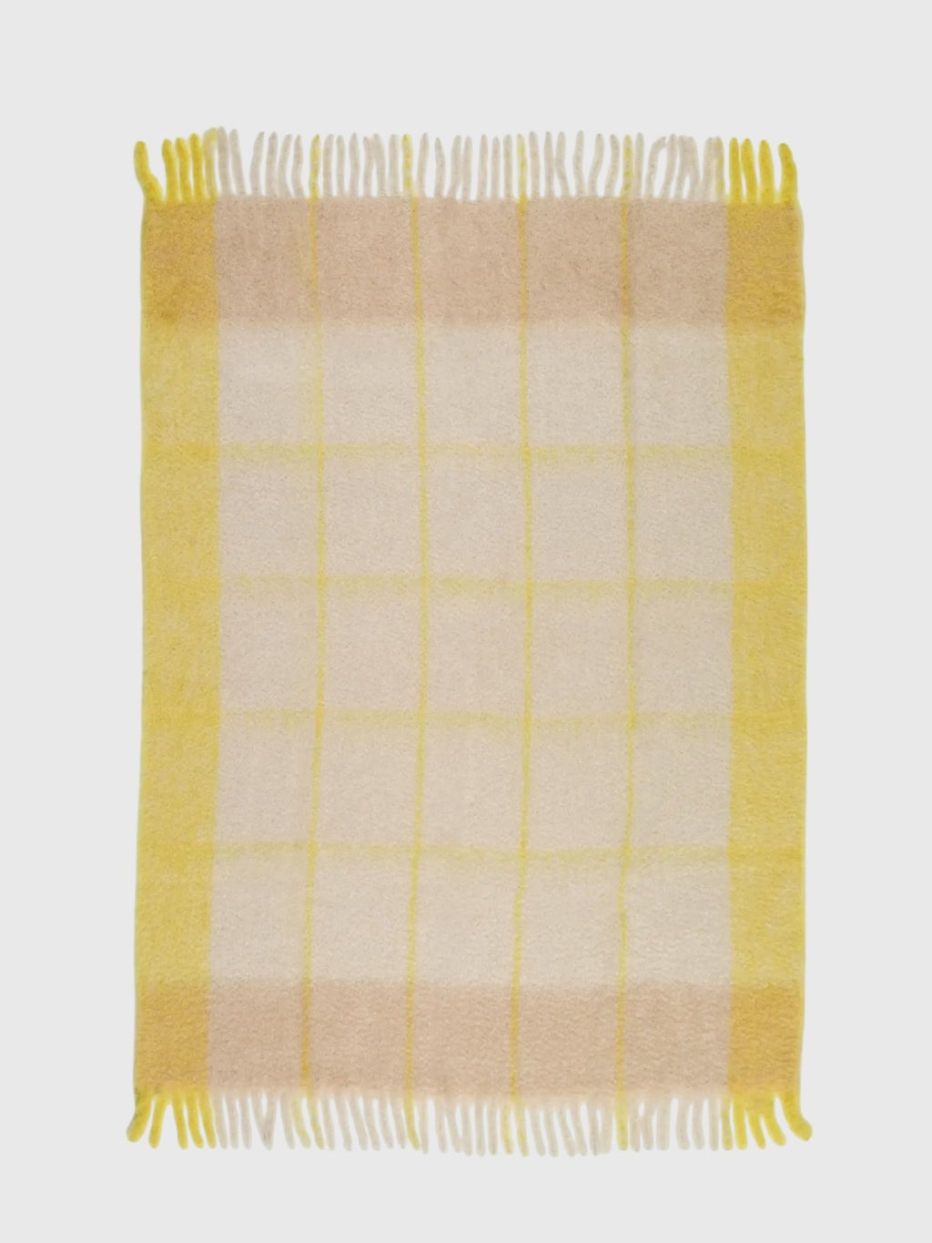 Mantas Ezcaray Twist Frame Throw Blanket - Saint Bernard