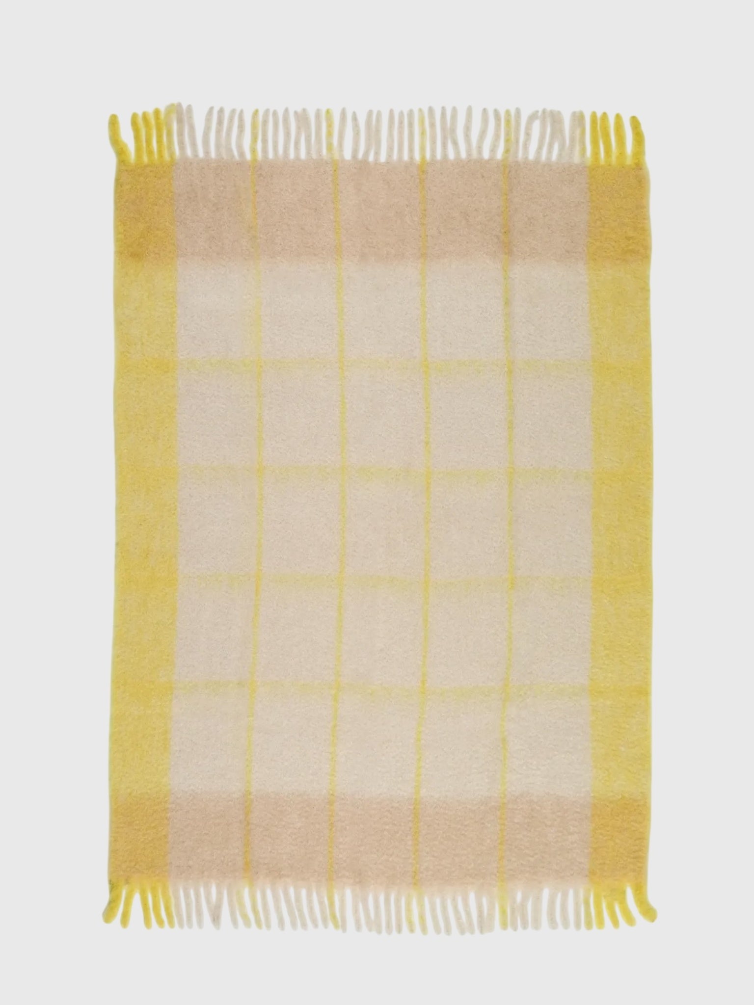 Mantas Ezcaray Twist Frame Throw Blanket - Saint Bernard