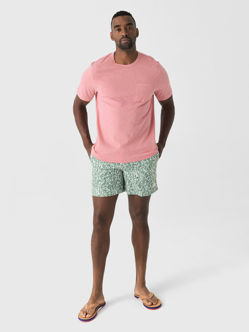 Bather Men's Thyme Tropic Camo Swim Trunk