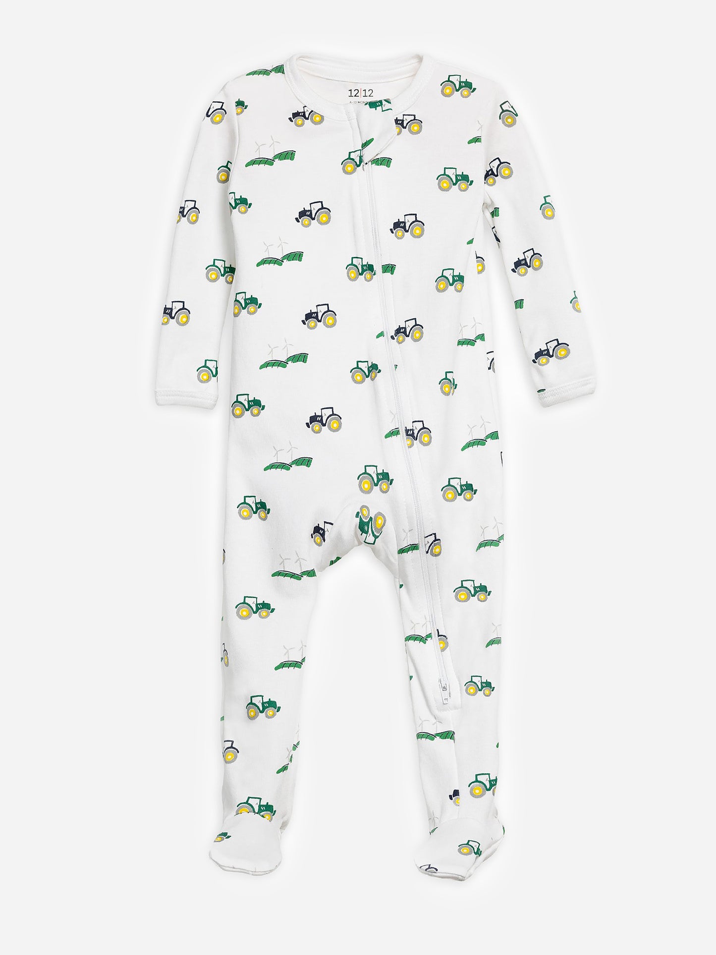 12/12 Little Kids' The Nightly Footed Pajama