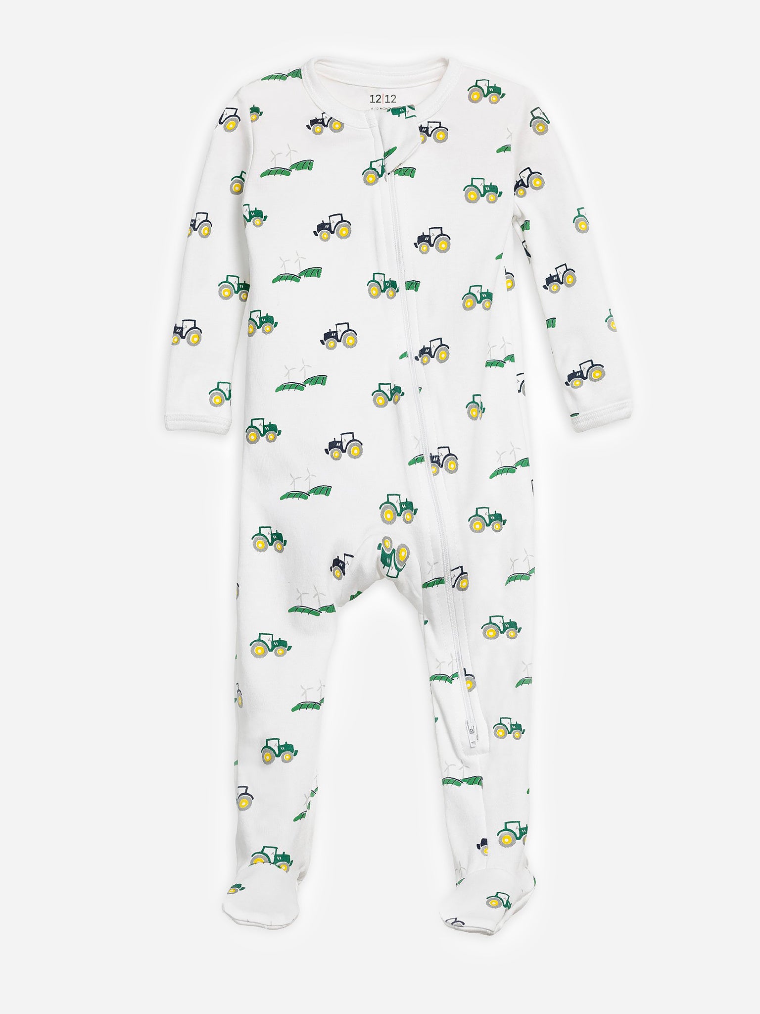 12/12 Little Kids' The Nightly Footed Pajama - Saint Bernard