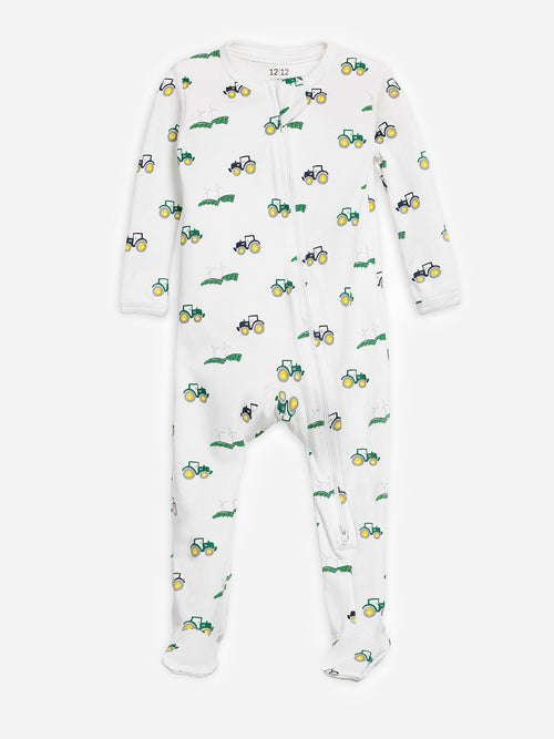 12/12 Little Kids' The Nightly Footed Pajama