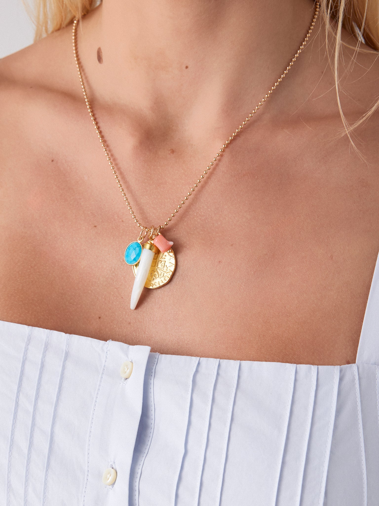 Knotty Bling Treasure Cay Necklace - Saint Bernard