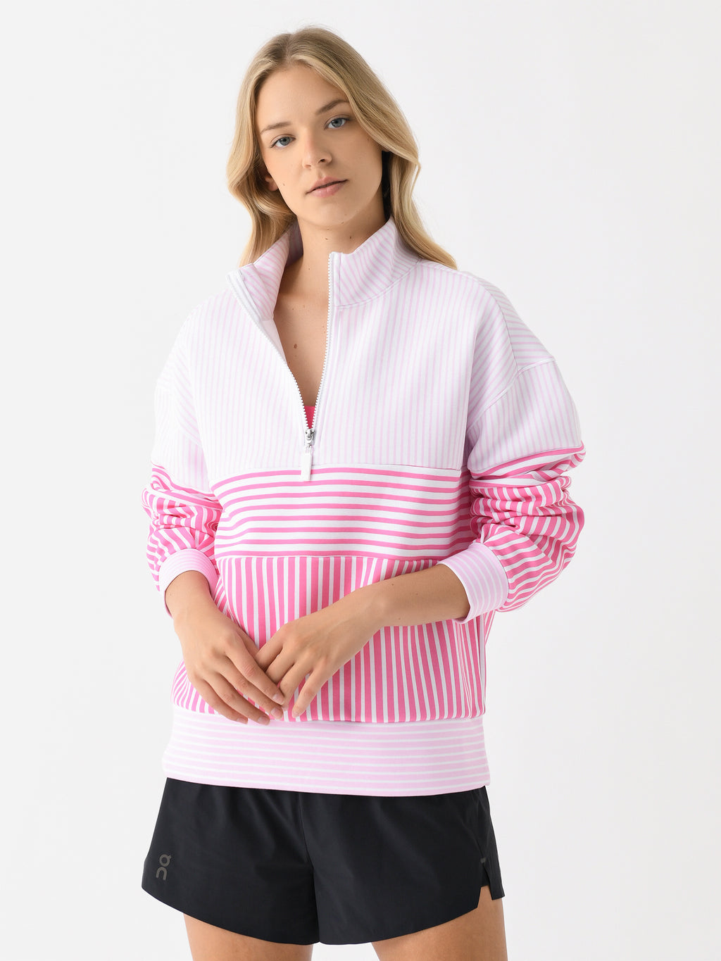 Addison Bay Women's Varsity Quarter-Zip - Saint Bernard