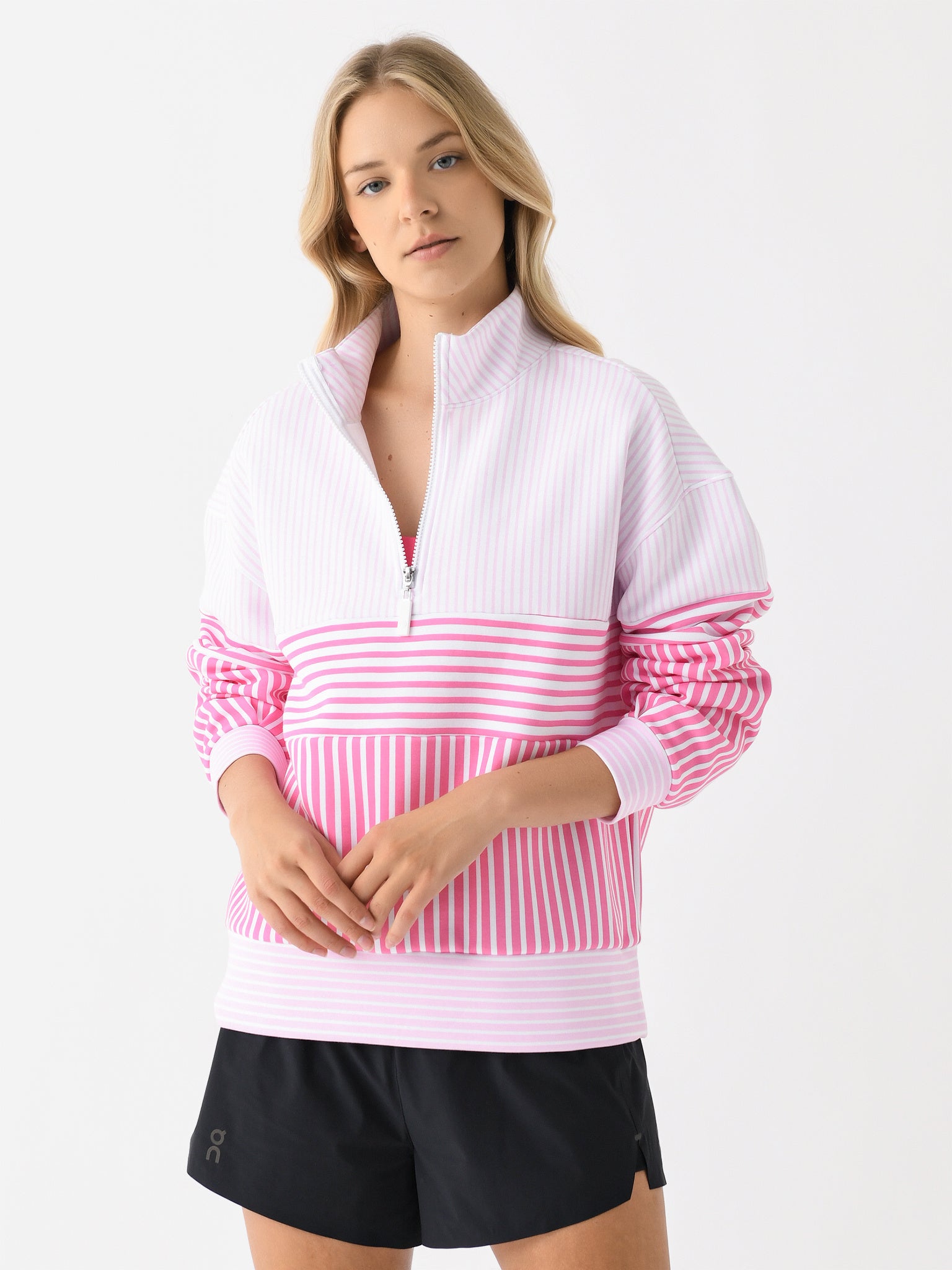 Addison Bay Women's Varsity Quarter-Zip - Saint Bernard