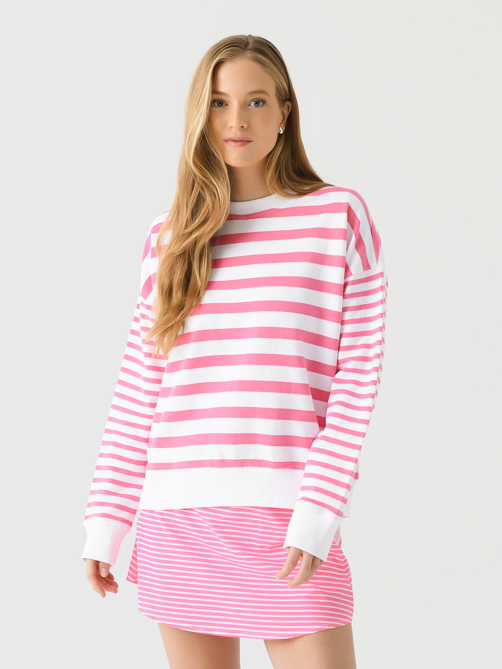 Addison Bay Women's Latham Crewneck Sweater - Saint Bernard