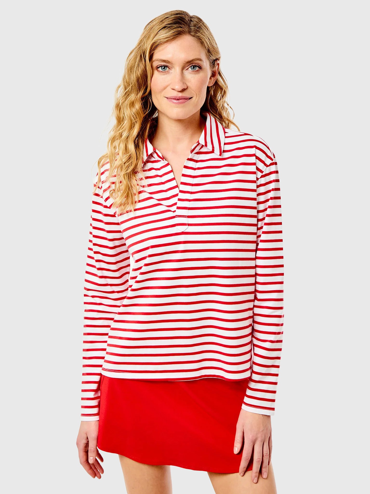 Addison Bay Women's Mulberry Long Sleeve Top - Saint Bernard