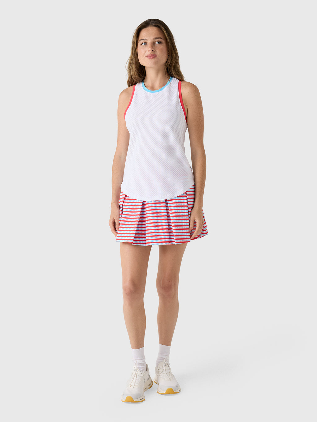 Addison Bay Women's Active Mesh Everyday Tank - Saint Bernard