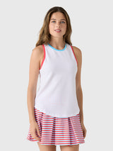 Addison Bay Women's Active Mesh Everyday Tank - Saint Bernard