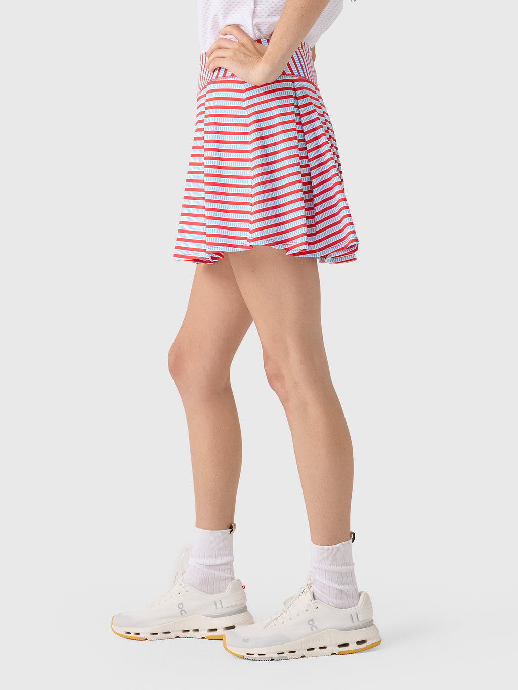 Addison Bay Women's Smooth Sport Pleated Racquet Skort - Saint Bernard