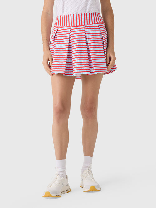 Addison Bay Women's Smooth Sport Pleated Racquet Skort