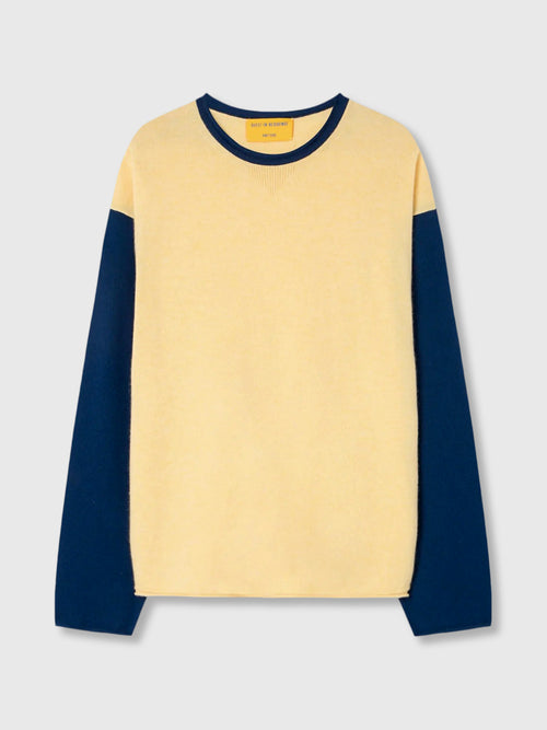 Guest In Residence Women's Baseball Oversized Crew Sweater