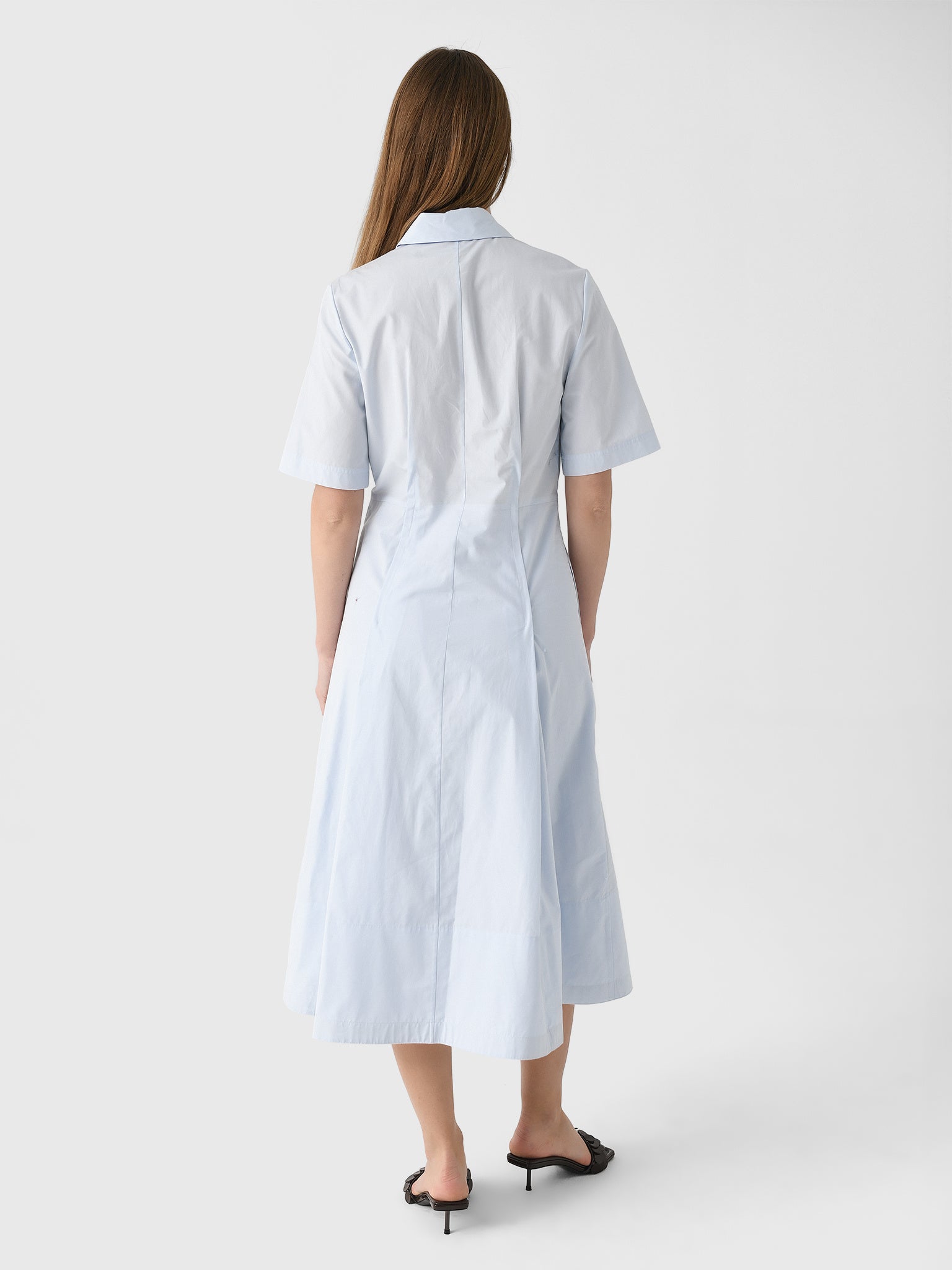 vince t shirt dress Vince Women's Leather Trim Shirt Dress, Black, XXS at Amazon Women's Clothing store