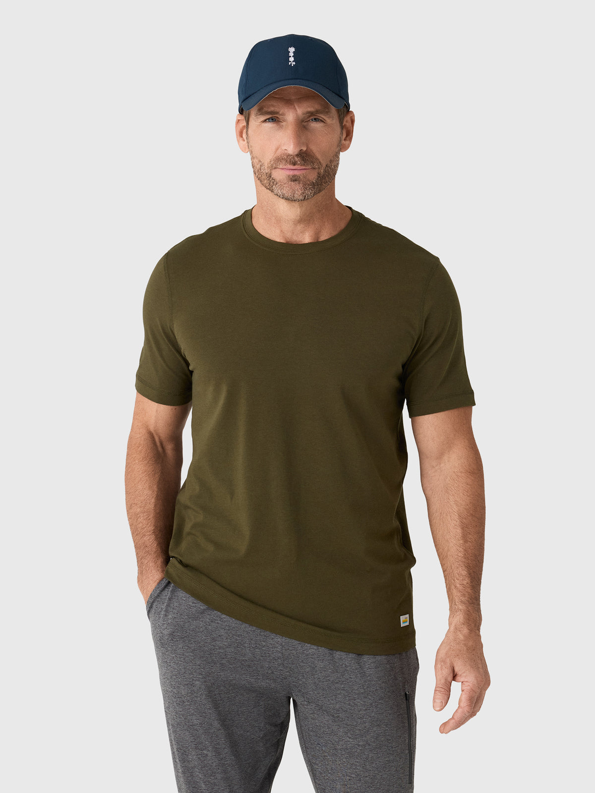 Vuori Men's Tuvalu Tee - Saint Bernard