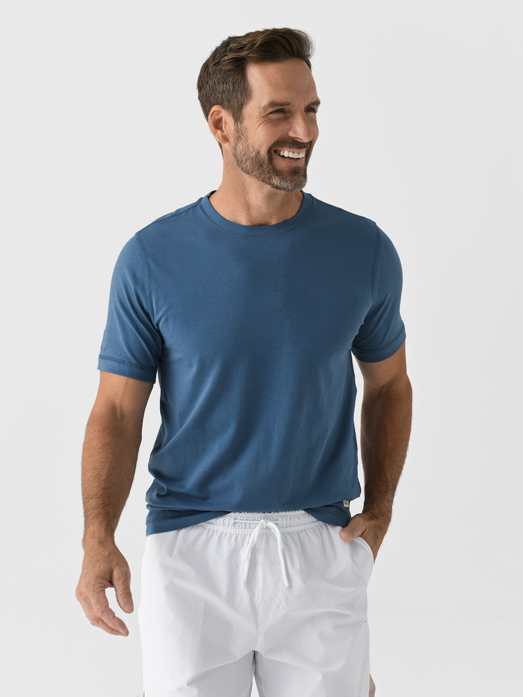 Vuori Men's Tuvalu Tee - Saint Bernard