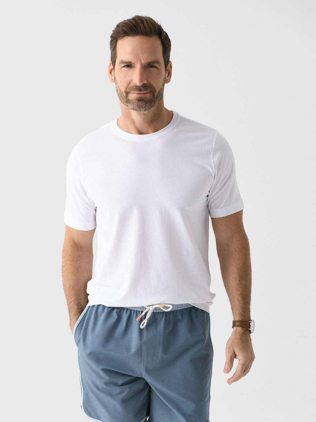 Vuori Men's Tuvalu Tee - Saint Bernard