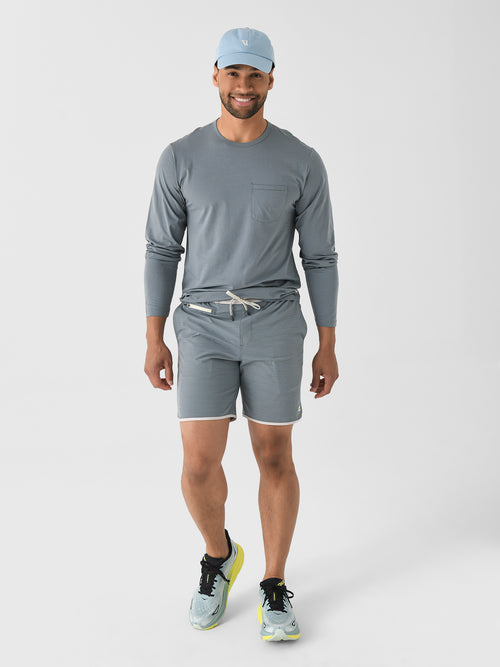 Vuori Men's Long Sleeve Feather Pocket Tee