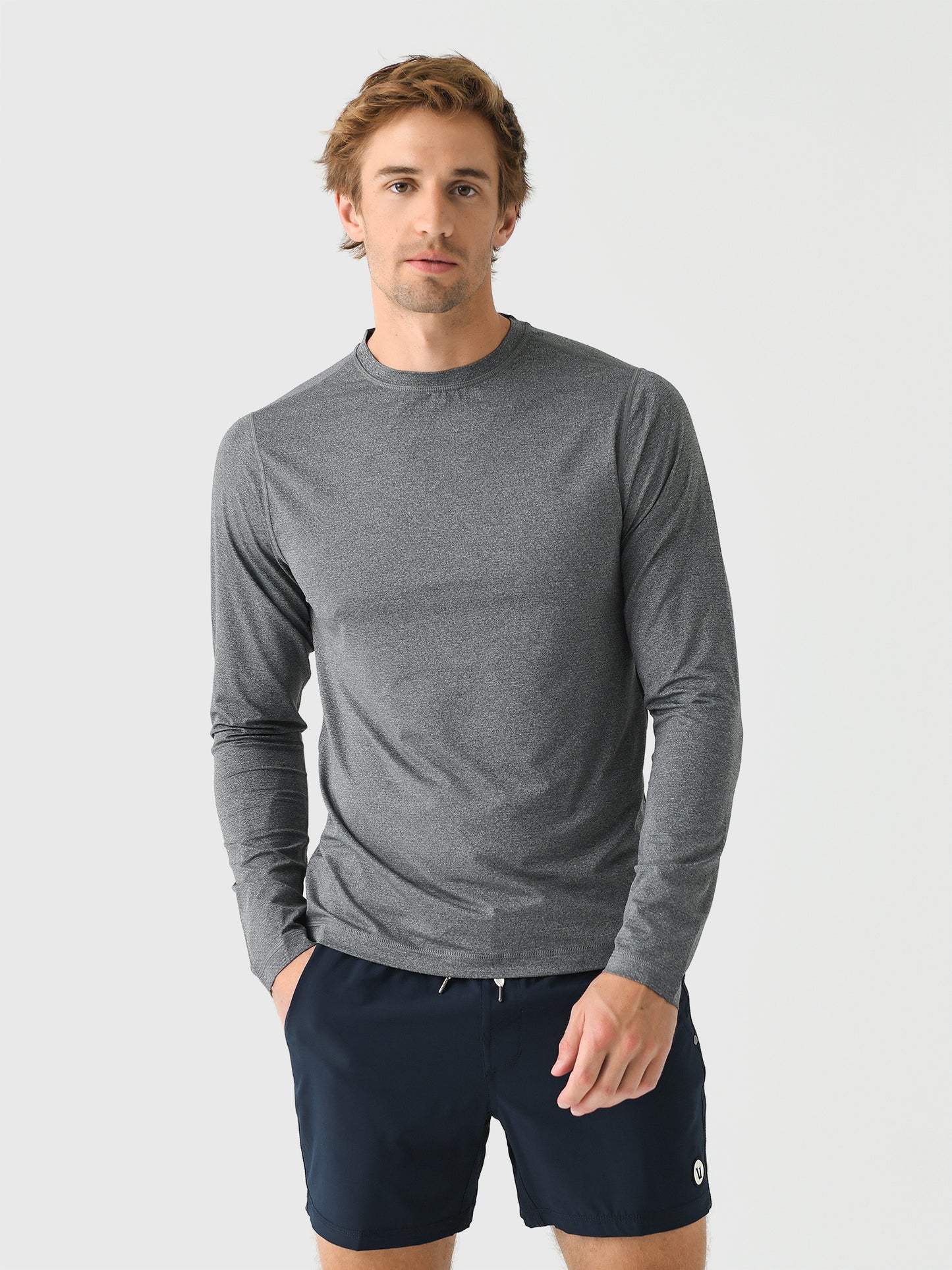 Vuori Men's Long Sleeve Tradewind Performance Tee 2.0 - Saint Bernard