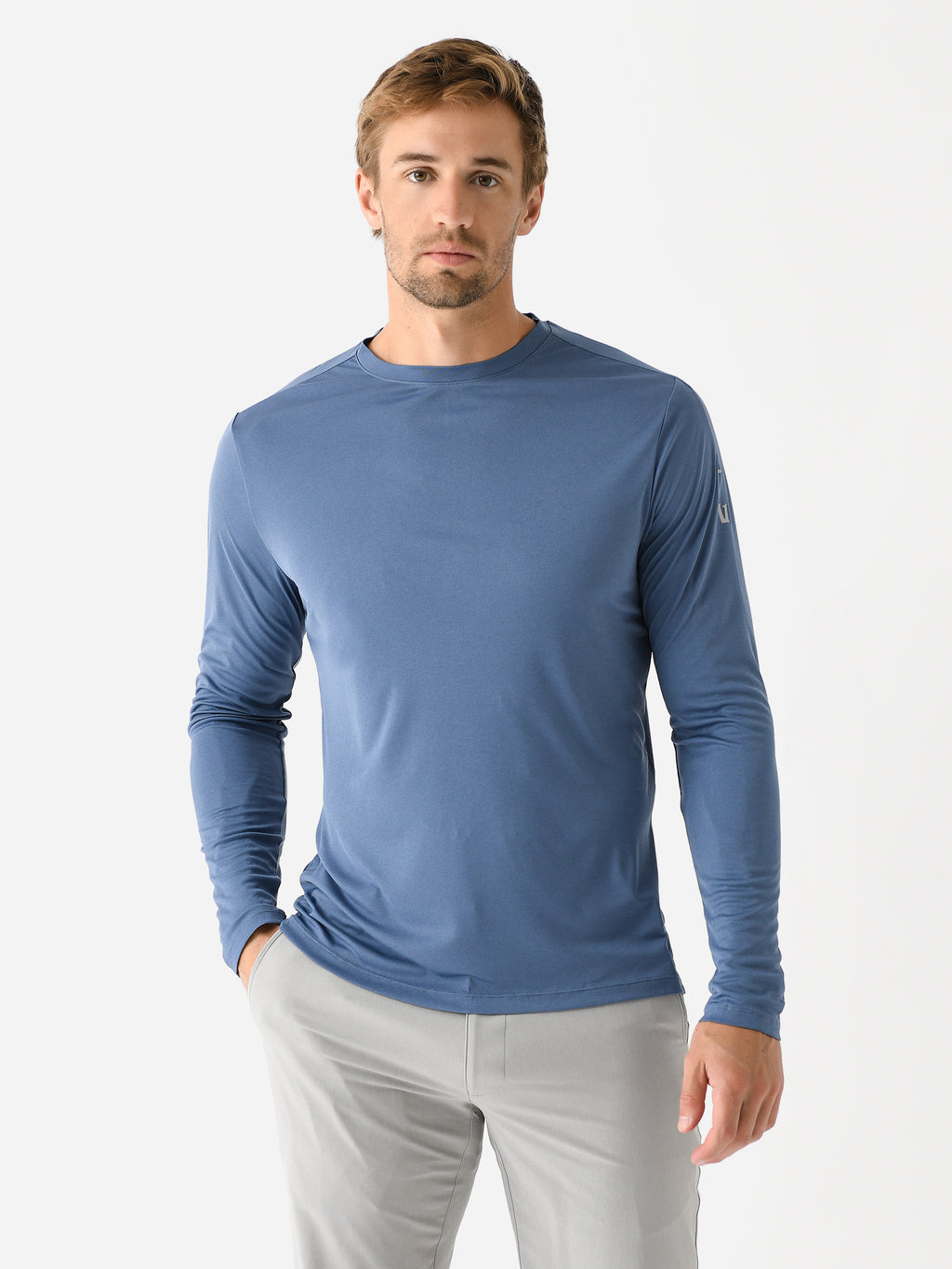 Vuori Men's Long Sleeve Terra Run Tee - Saint Bernard