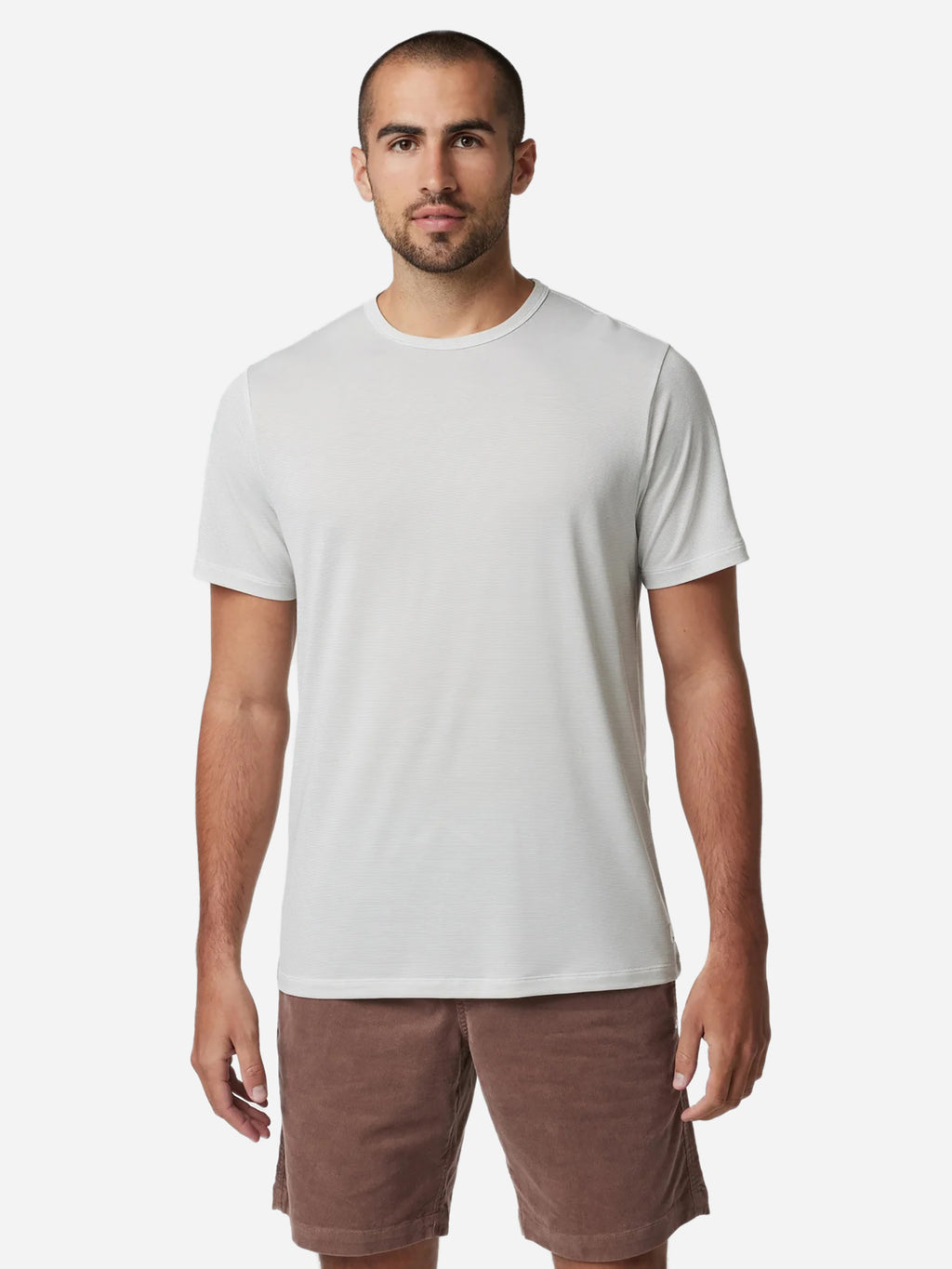 Vuori Men's Short Sleeve Marina Stripe Tee - Saint Bernard