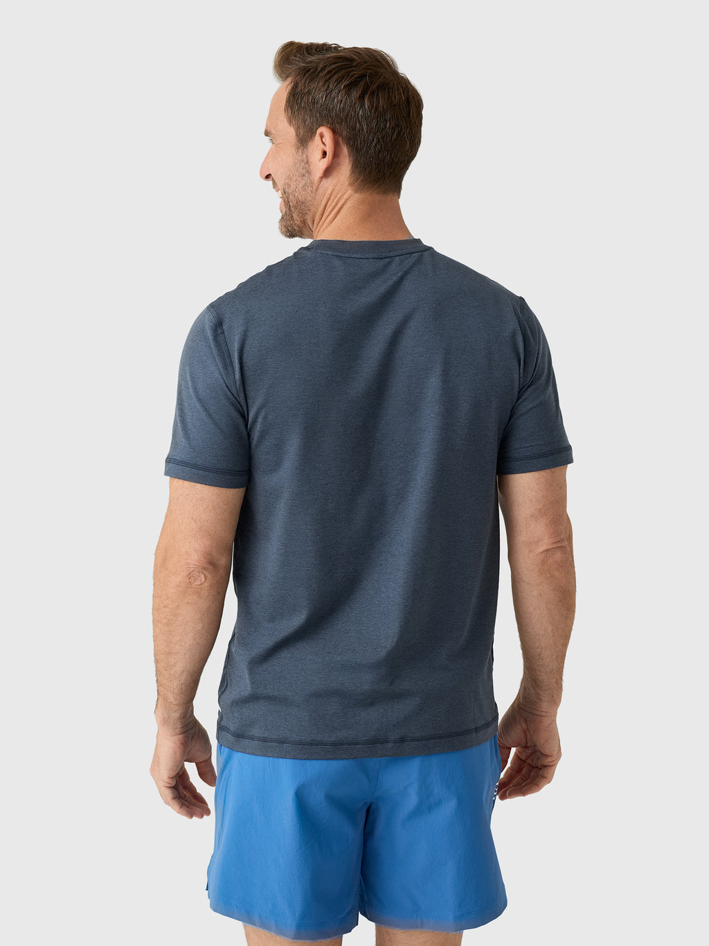 Vuori Men's Short Sleeve Ponto Performance Tee - Saint Bernard